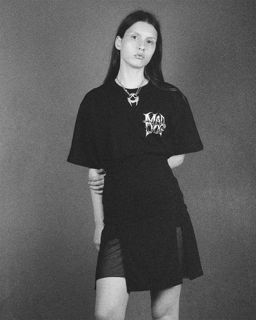 METAL LOGO TEE