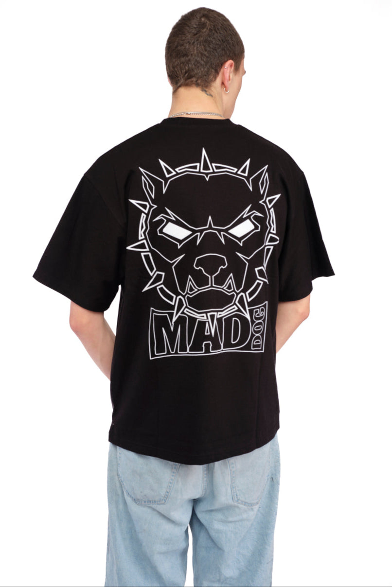 Mad Dog Logo OL Black&White - Tee