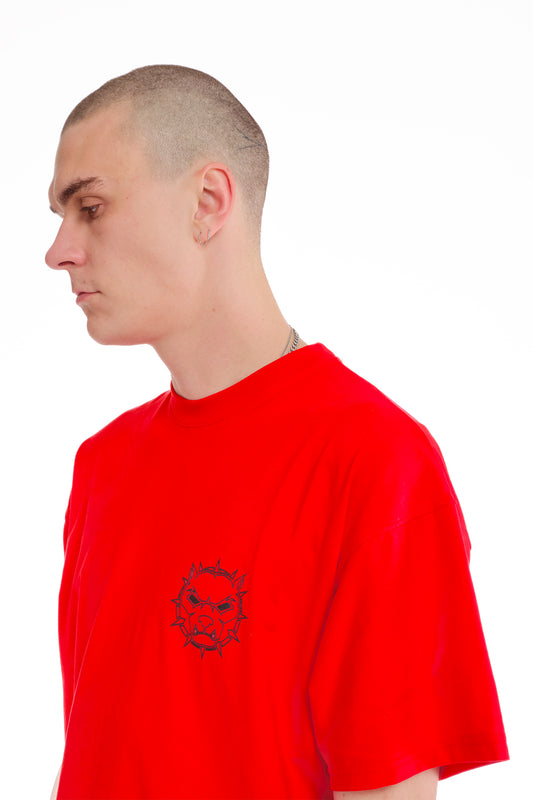 Mad Dog Logo OL Red&Black - Tee