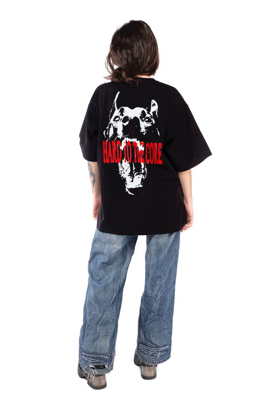 Mad Dog Hard To The Core Black&White - Tee