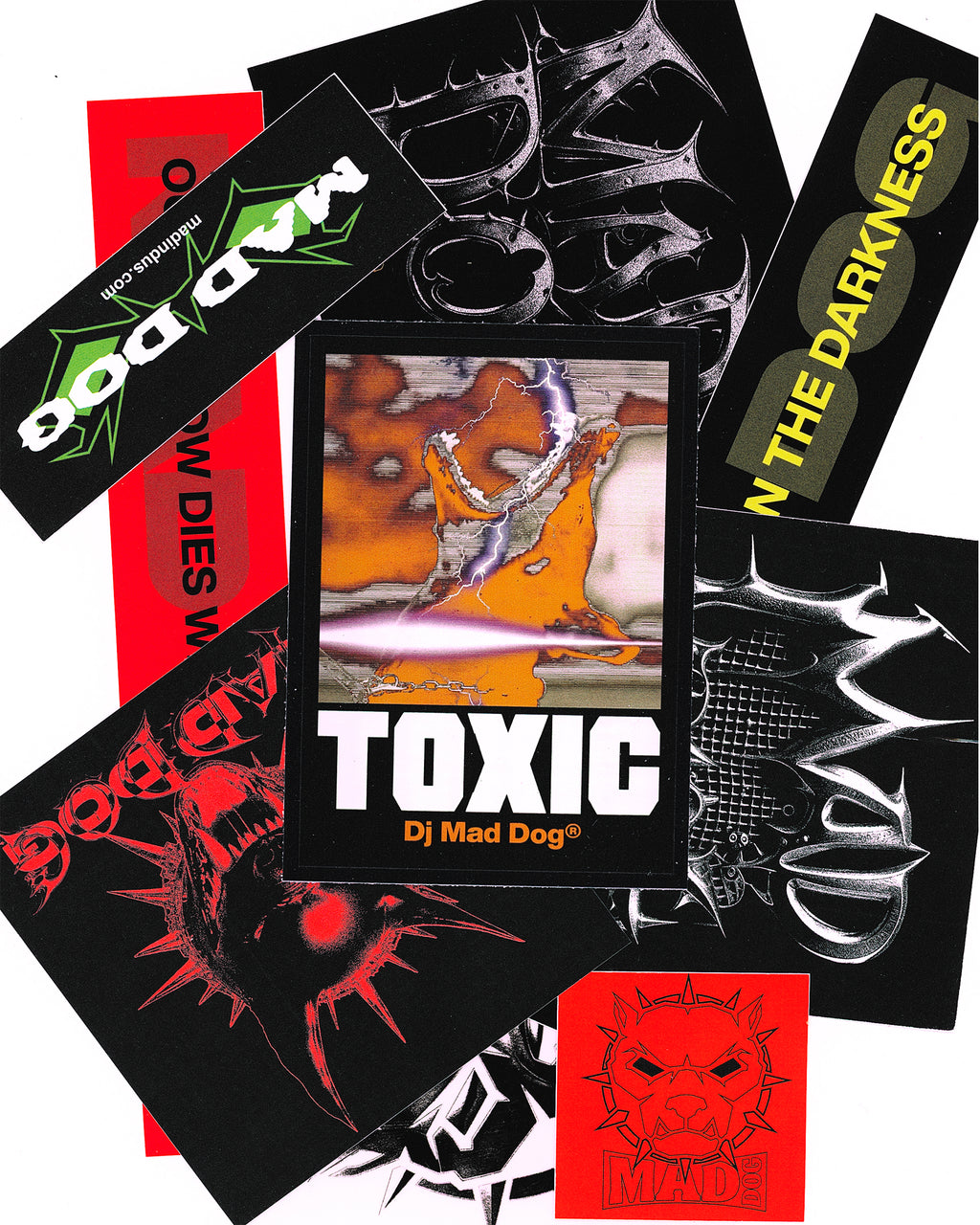 MAD TOXIC STICKERS PACK