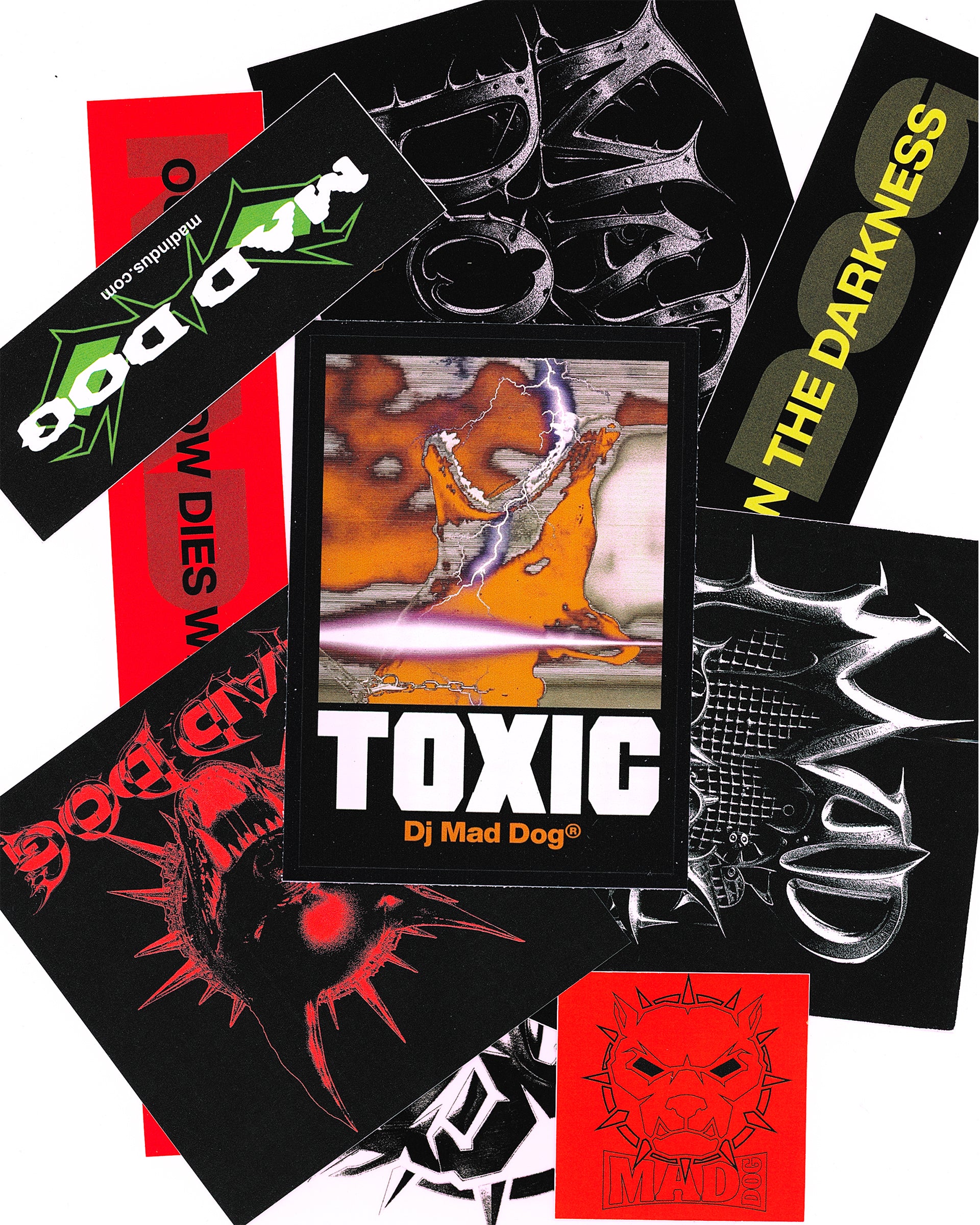 MAD TOXIC STICKERS PACK