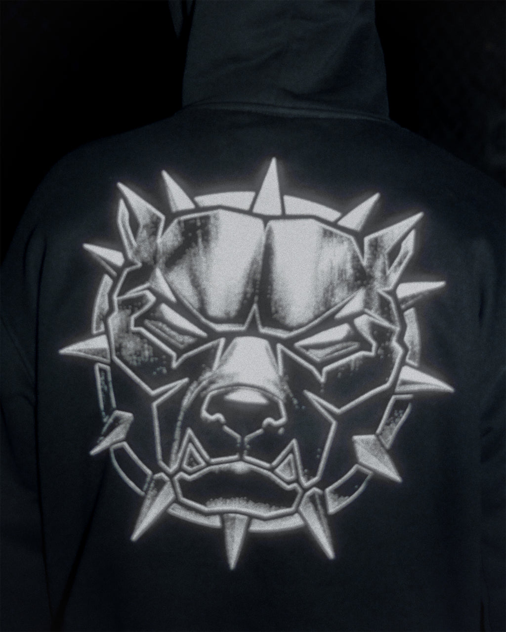 METAL LOGO HOODIE