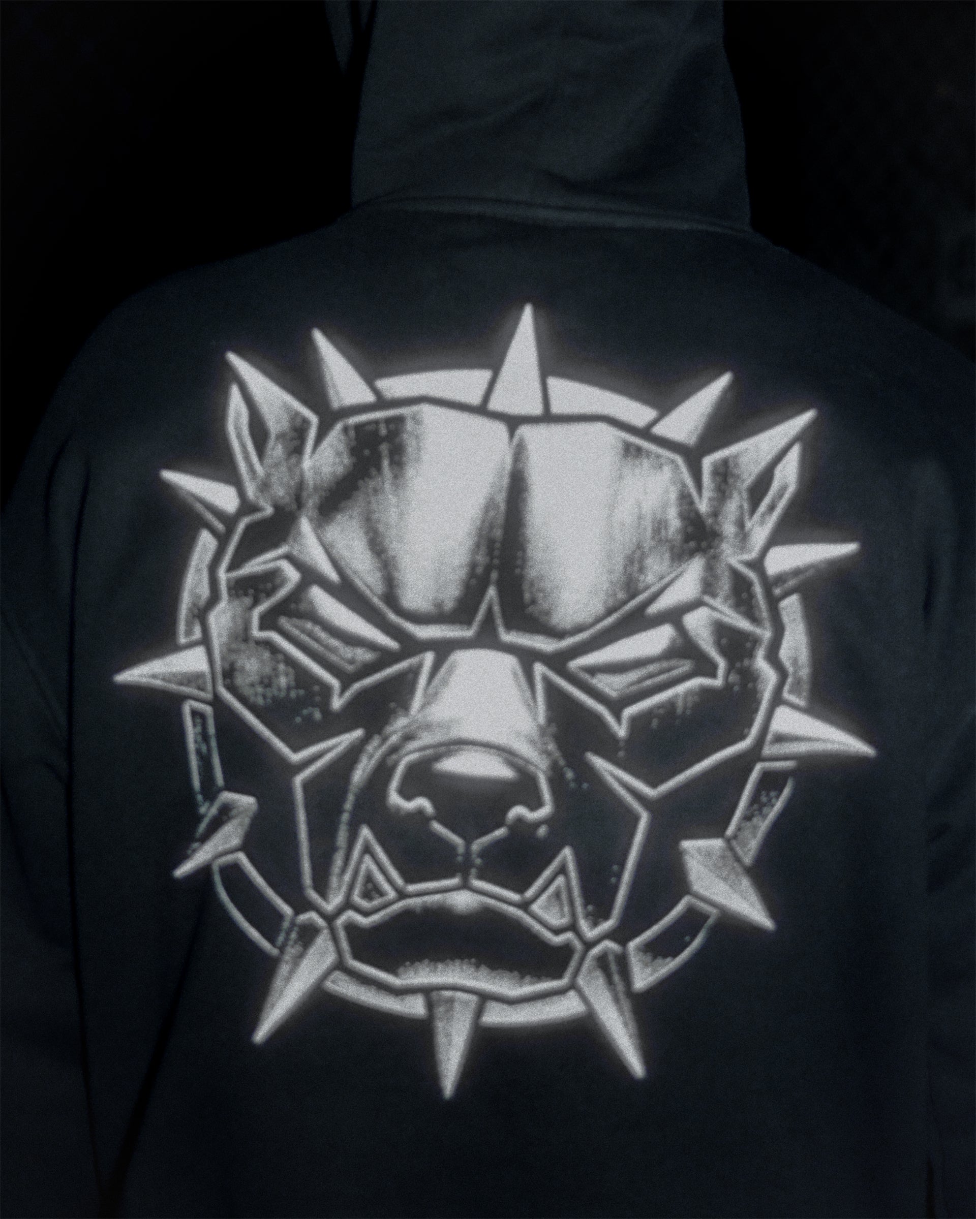 METAL LOGO HOODIE