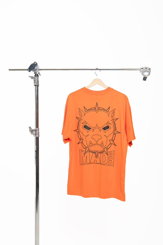 Mad Dog Logo OL Orange&Black - Tee